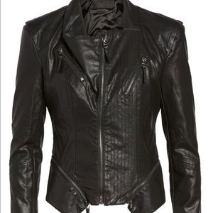 Blank NYC FAUX leather Jacket Small
